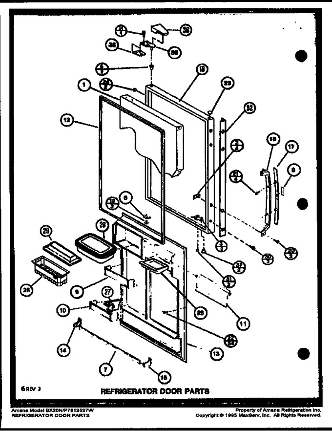 Diagram for BX20M (BOM: P7812520W W)