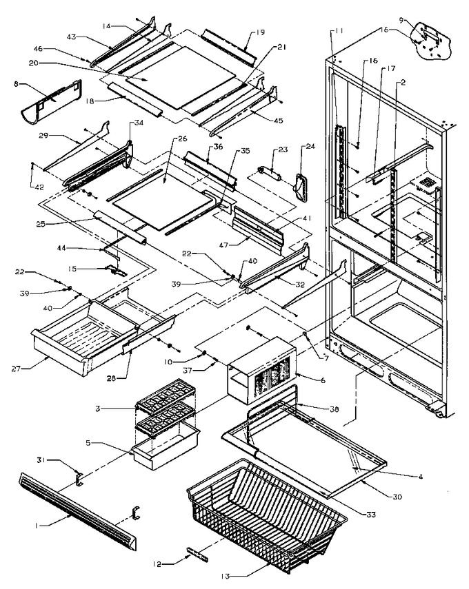 Diagram for BX20RL (BOM: P1161506W L)
