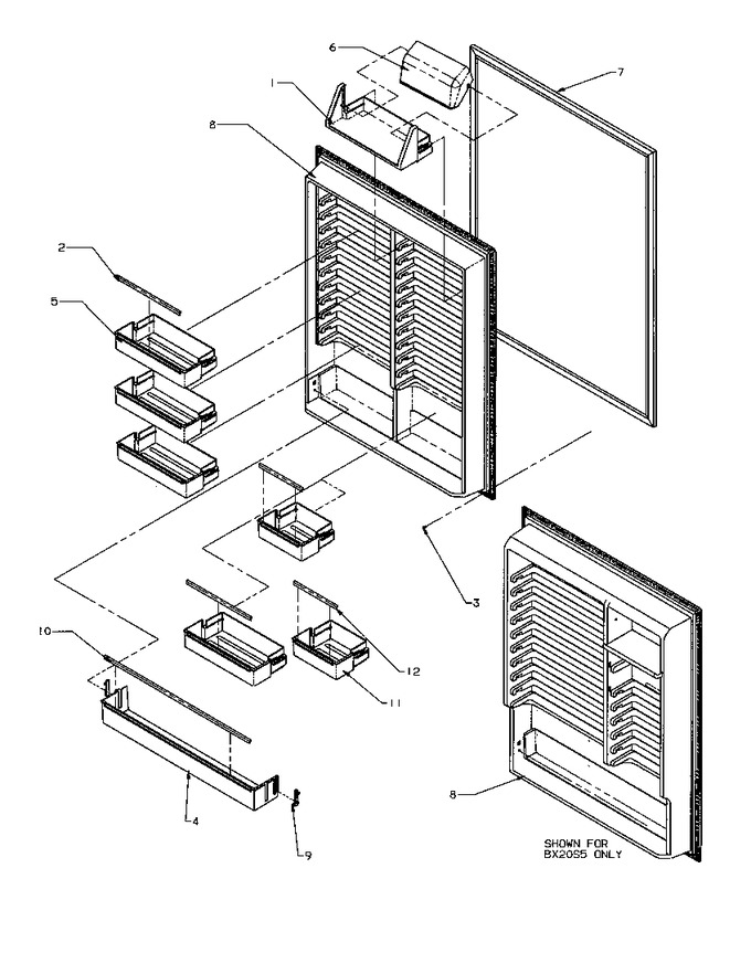 Diagram for BX22S5L (BOM: P1196701W L)