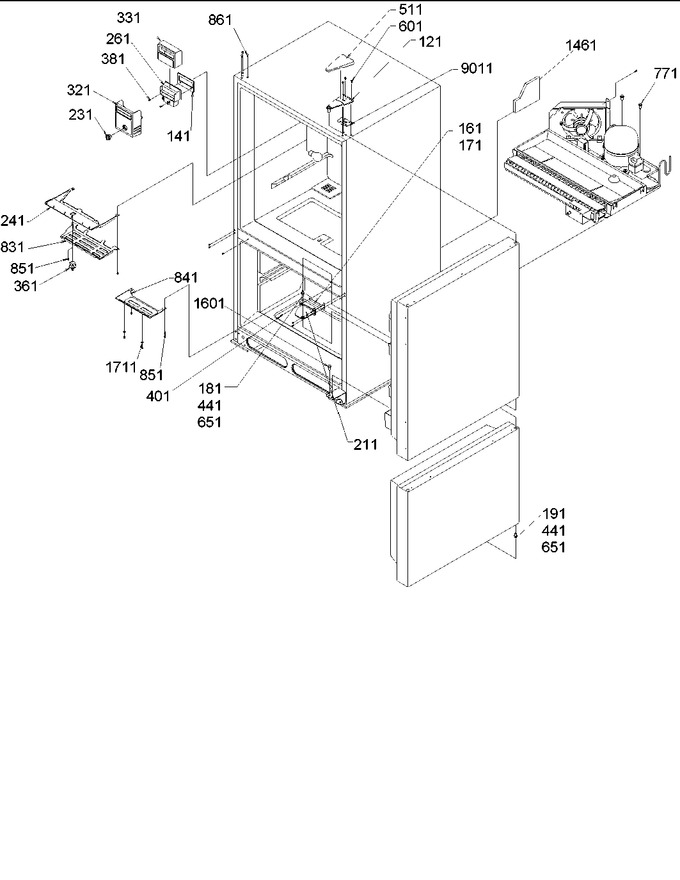 Diagram for BX21V2E (BOM: P1325031W B)