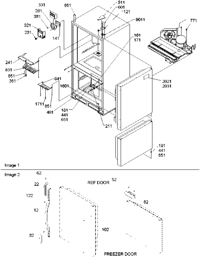 Diagram for BX521VW (BOM: P1325033W W)