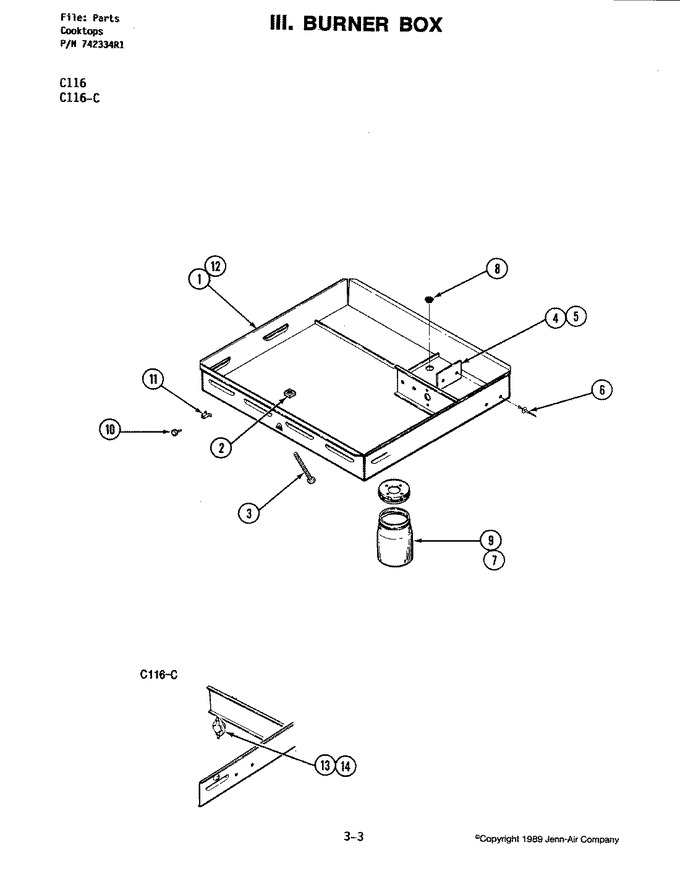 Diagram for C116
