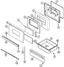 Diagram for 03 - Door/drawer (xrw)
