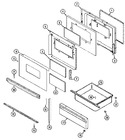Diagram for 02 - Door/drawer
