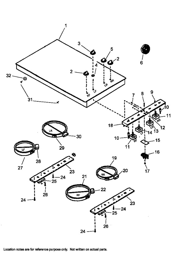 Diagram for CAK2H30W1 (BOM: P1131568N W)