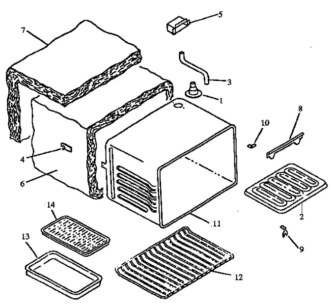Diagram for CARH664WW (BOM: P1142622NWW)