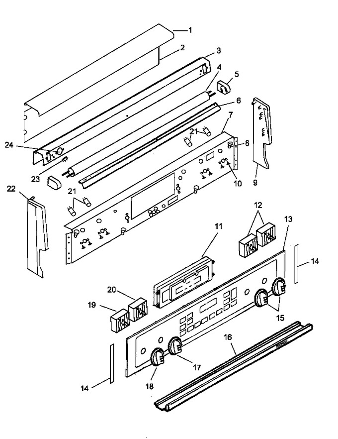Diagram for CARC700WW (BOM: P1143410NWW)