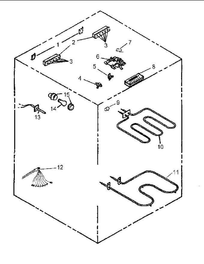 Diagram for CARDS801WW (BOM: P1131932NWW)