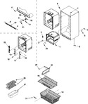 Diagram for 07 - Interior Cabinet & Freezer Shelving