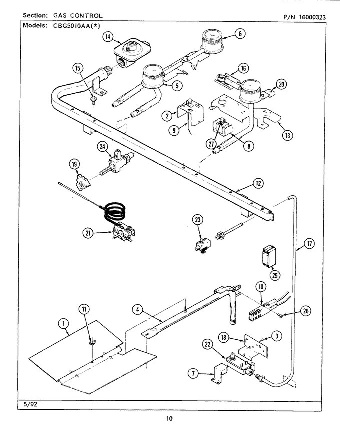 Diagram for CBG5010AAW