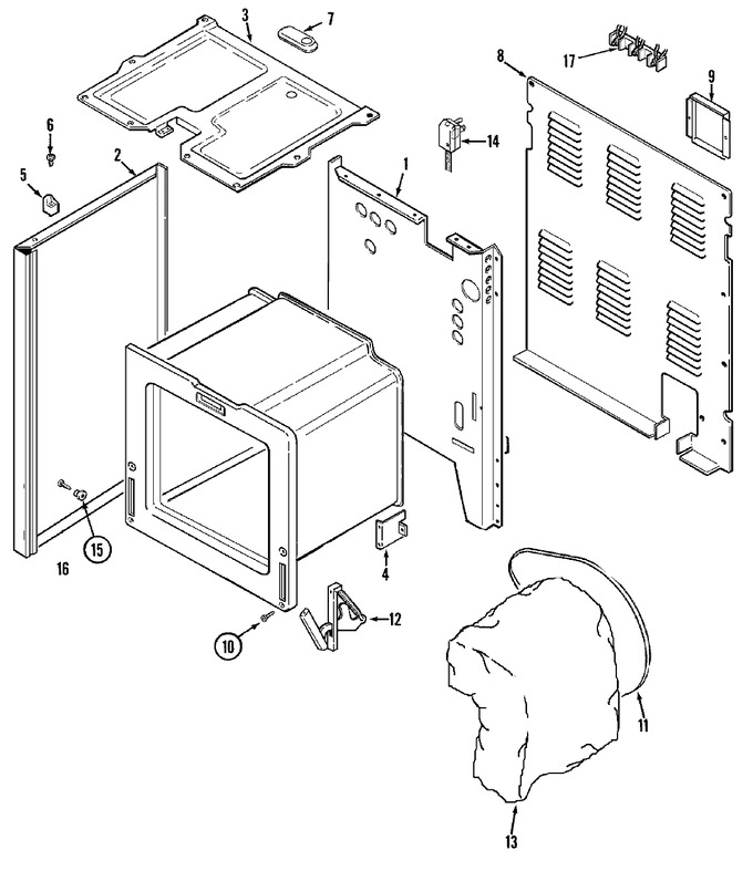 Diagram for CER1360BCW
