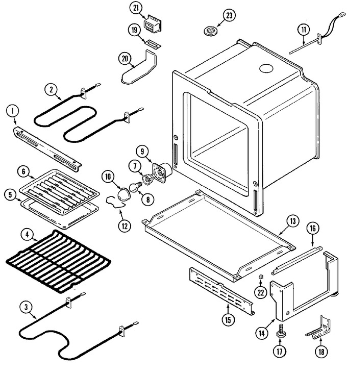 Diagram for CE38700BAQ