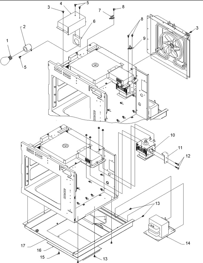 Diagram for CCMA2000BK (BOM: P1194110M)