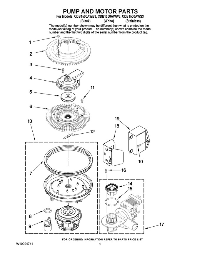 Diagram for CDB1500AWW3