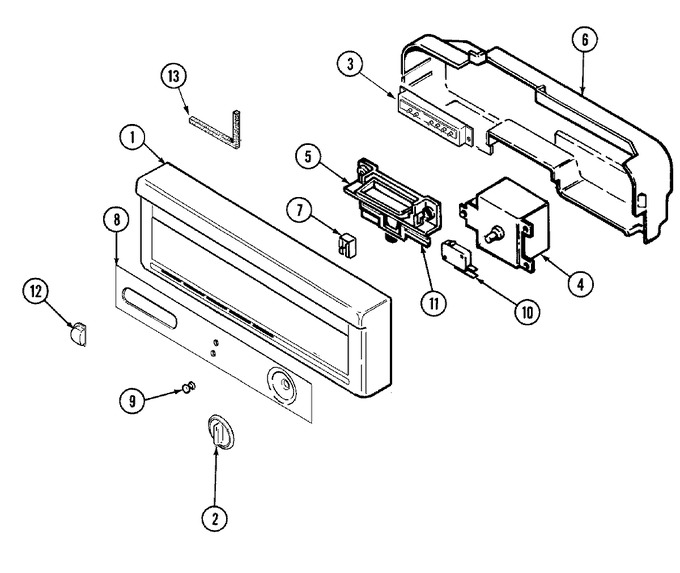 Diagram for DDW361RAW