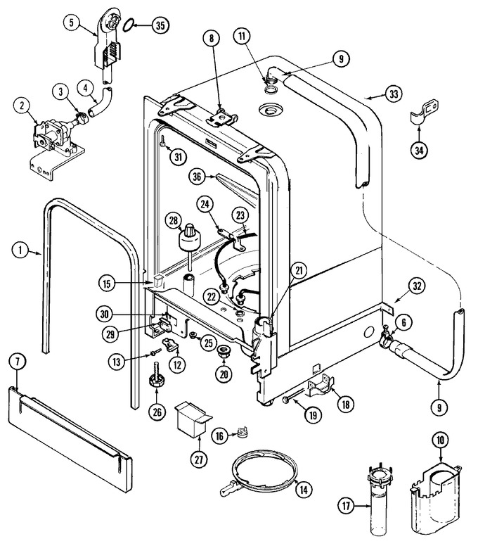 Diagram for CDU610N