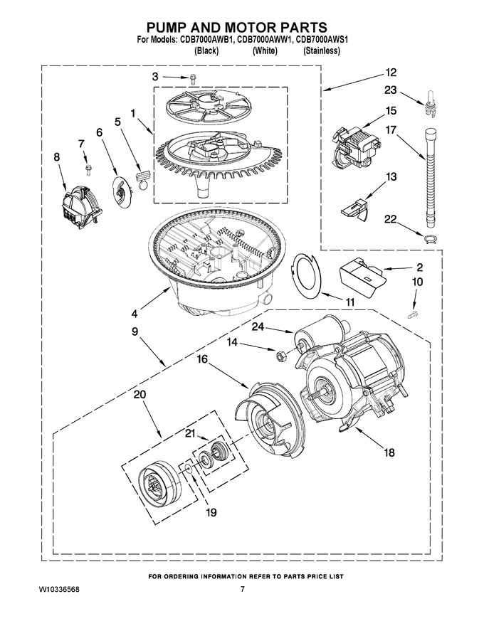Diagram for CDB7000AWB1