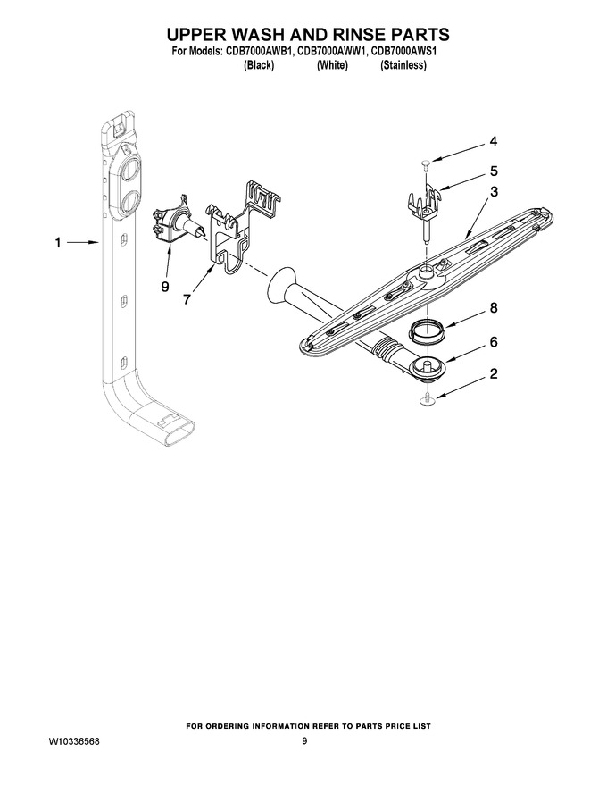 Diagram for CDB7000AWW1