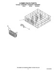 Diagram for 10 - Lower Rack Parts