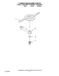 Diagram for 11 - Lower Washarm Parts