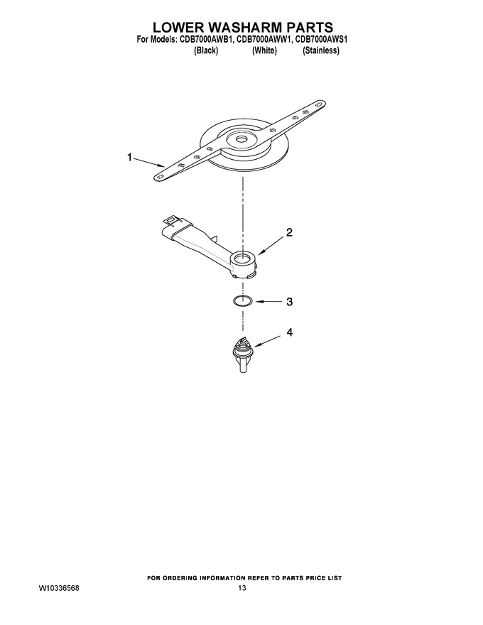 Diagram for CDB7000AWW1