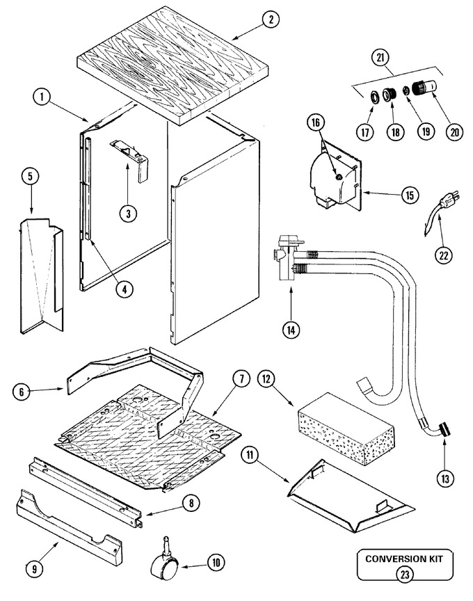 Diagram for PDC3600AWE