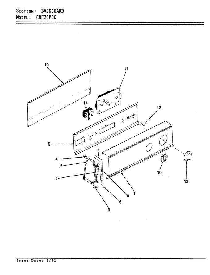 Diagram for CDE20P6WC
