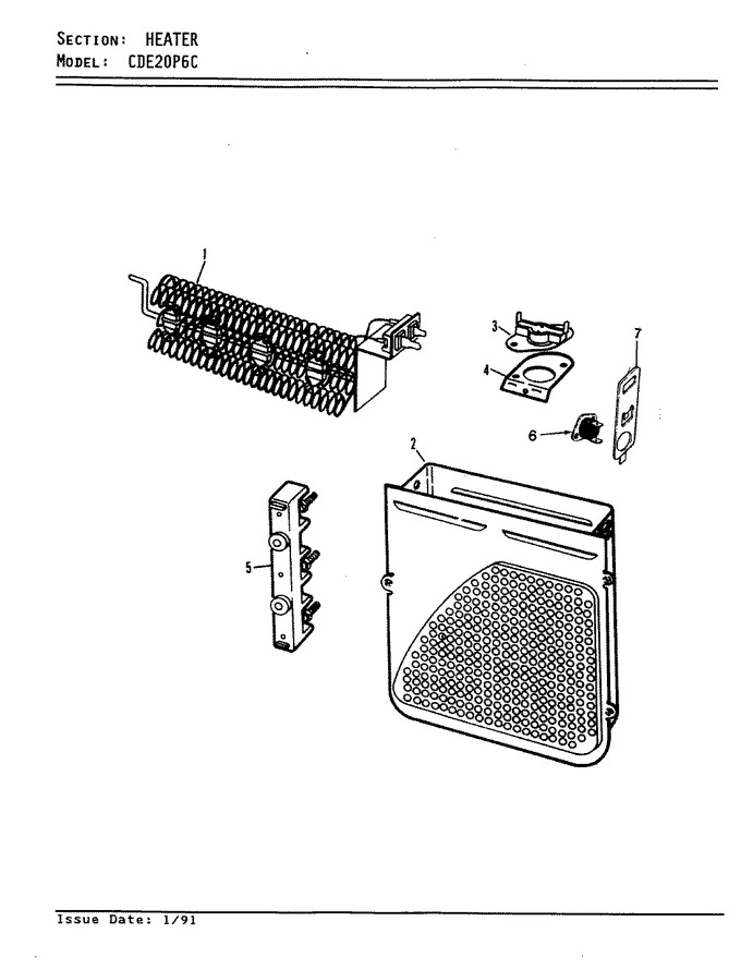 Diagram for CDE20P6WC