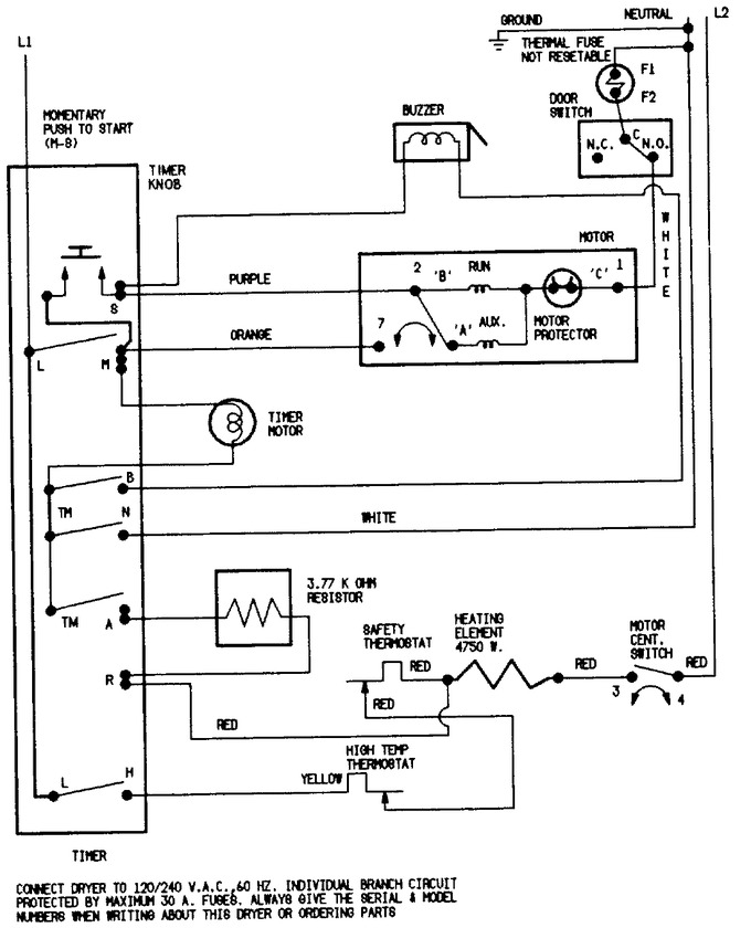 Diagram for YE205KV