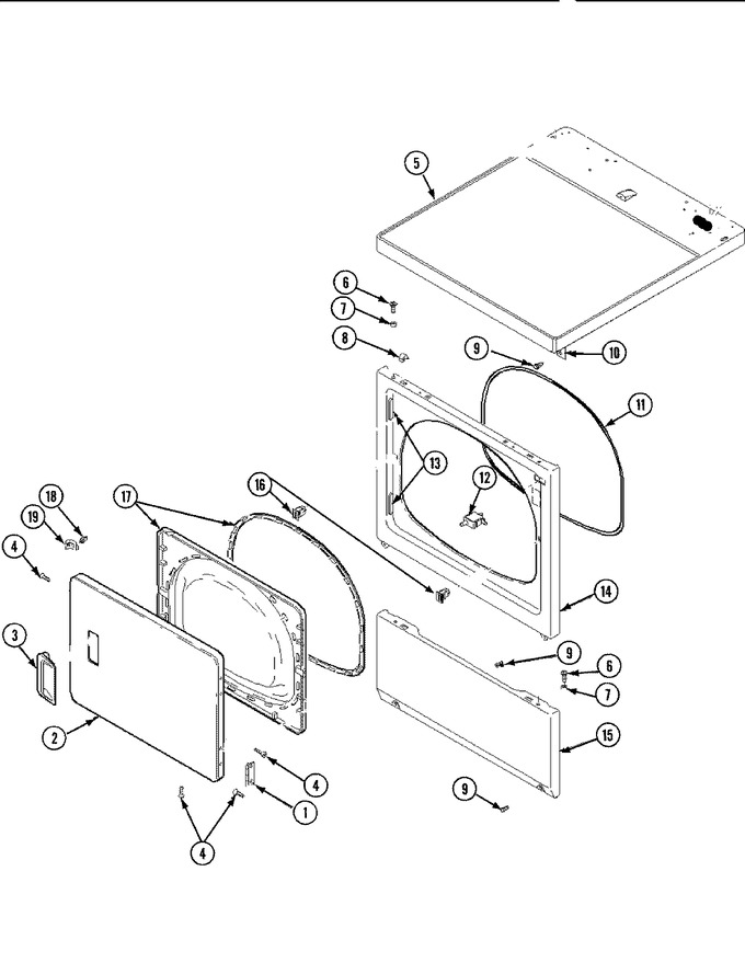 Diagram for CDE9500W