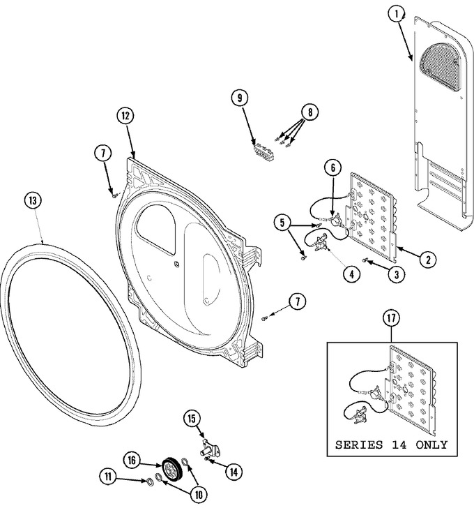 Diagram for CDE9500AZW