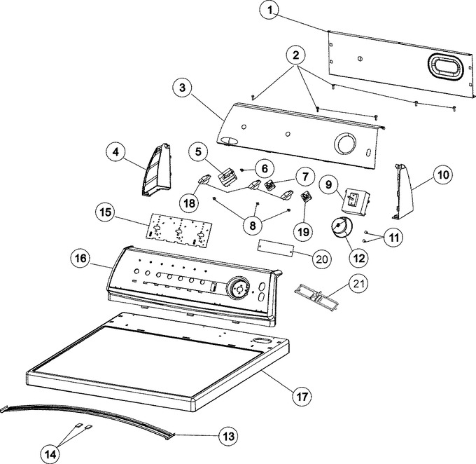 Diagram for CDE9505W