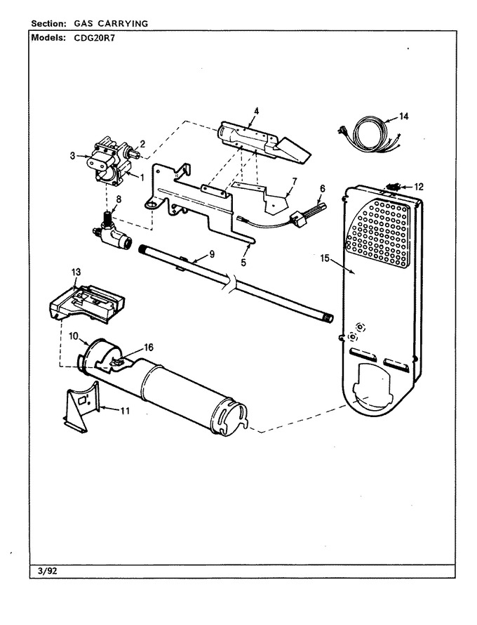 Diagram for CDG20R7W