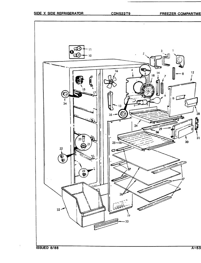 Diagram for CDNS22T9A (BOM: 8L07B)