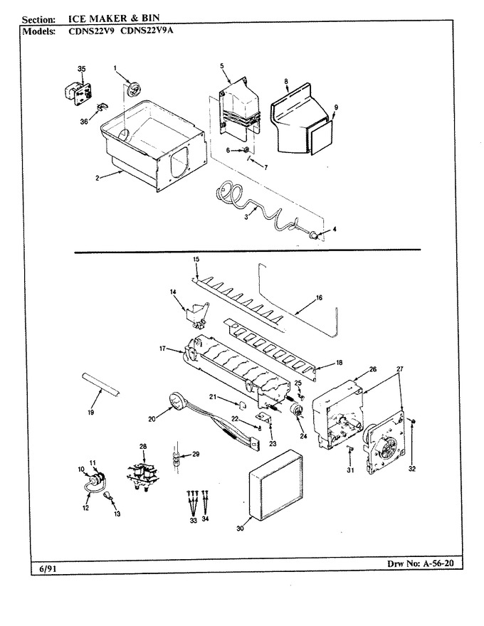 Diagram for CDNS22V9A (BOM: BR36F)