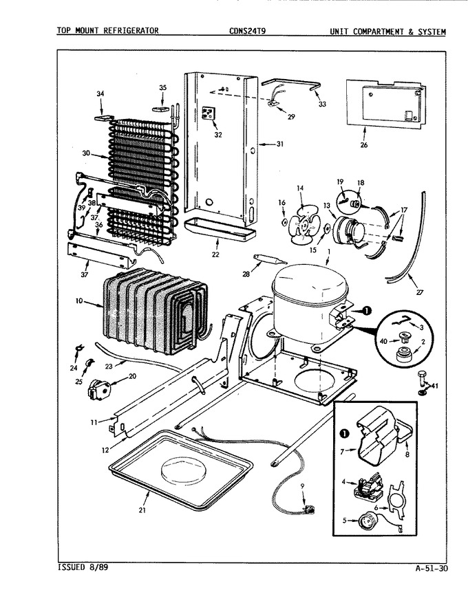 Diagram for CDNS24T9A (BOM: 8L08B)