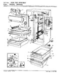 Diagram for 02 - Fresh Food Compartment