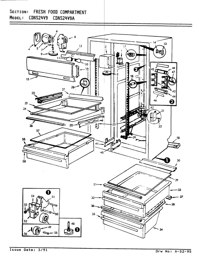 Diagram for CDNS24V9 (BOM: BR85C)