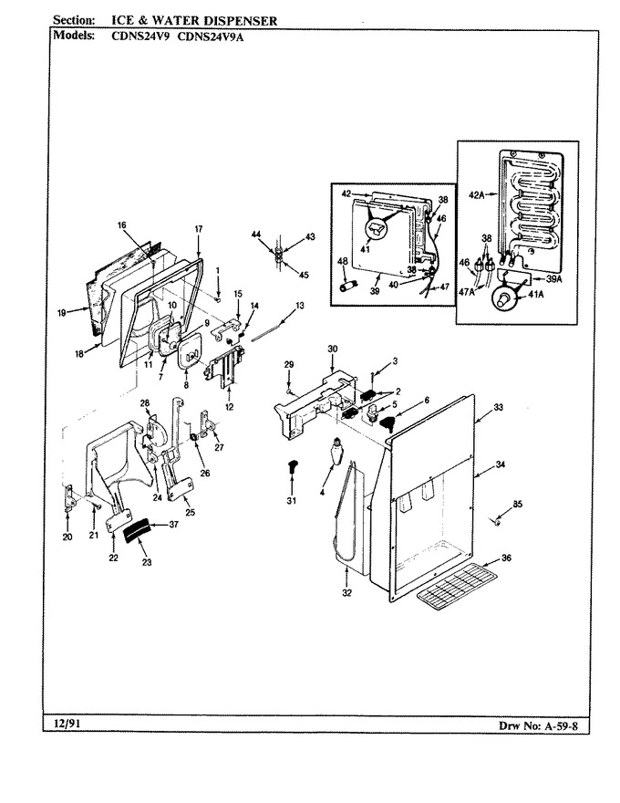 Diagram for CDNS24V9 (BOM: BR85E)