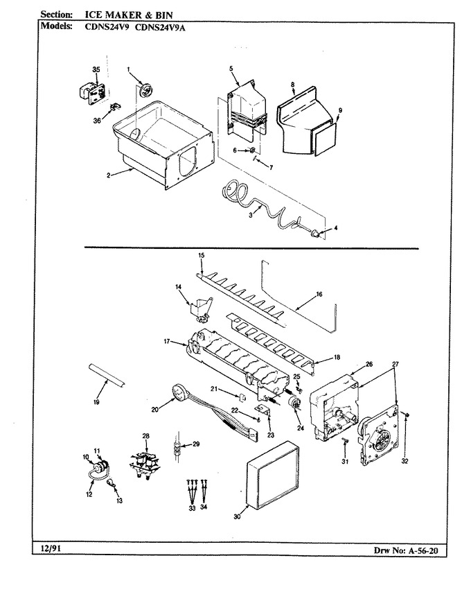Diagram for CDNS24V9A (BOM: BR86F)