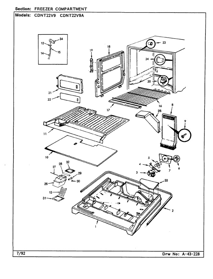Diagram for CDNT22V9A (BOM: CC88A)