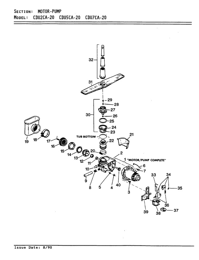 Diagram for CDU5CA-20