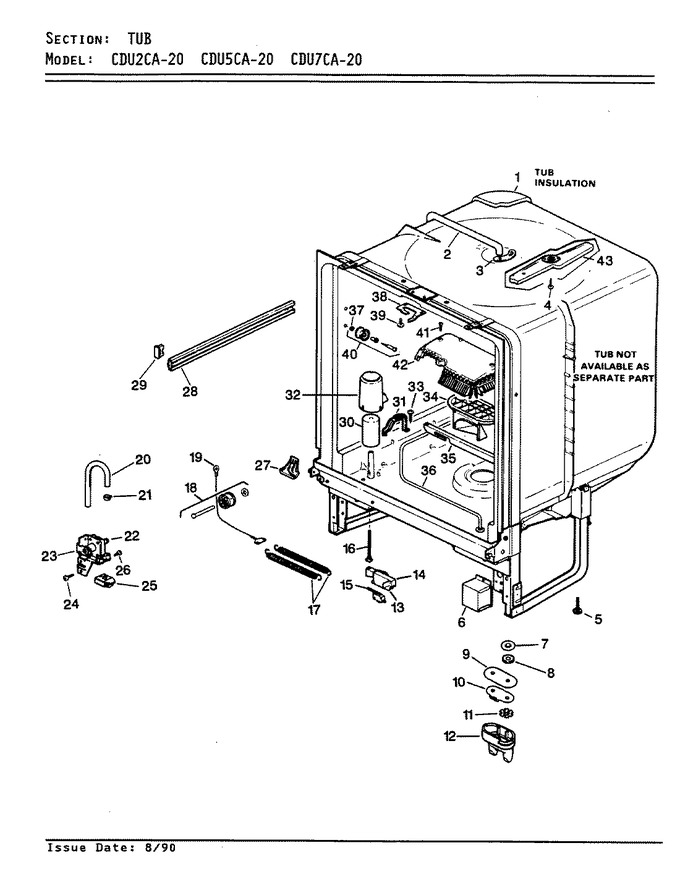 Diagram for CDU2CA-20