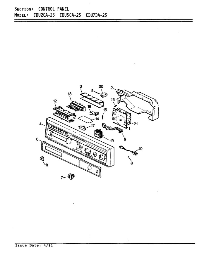 Diagram for CDU7DA-25