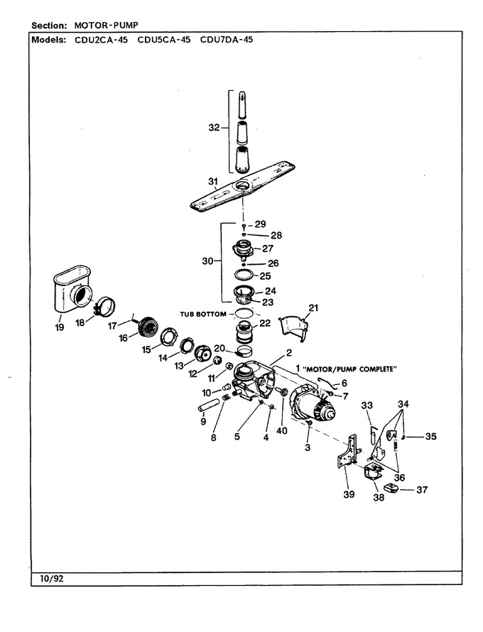 Diagram for CDU5CA-45