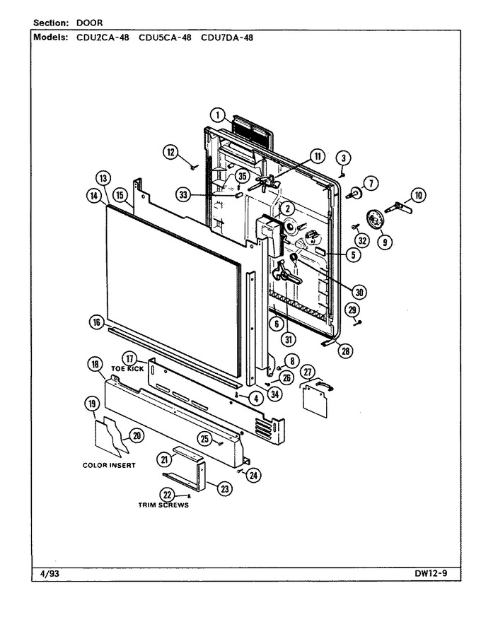 Diagram for CDU2CA-48