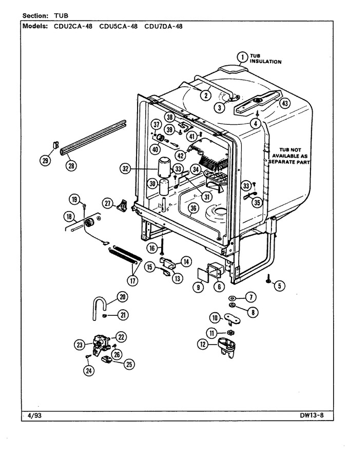 Diagram for CDU2CA-48