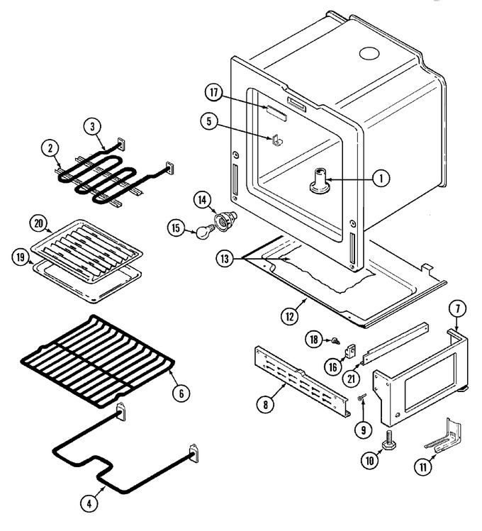 Diagram for CRE8400BCW