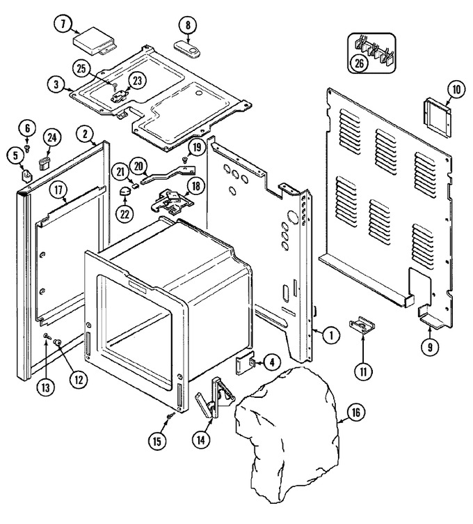 Diagram for CE3832SRW