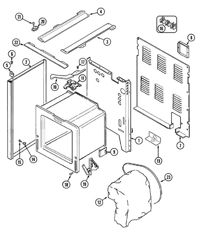 Diagram for CE38700BAW